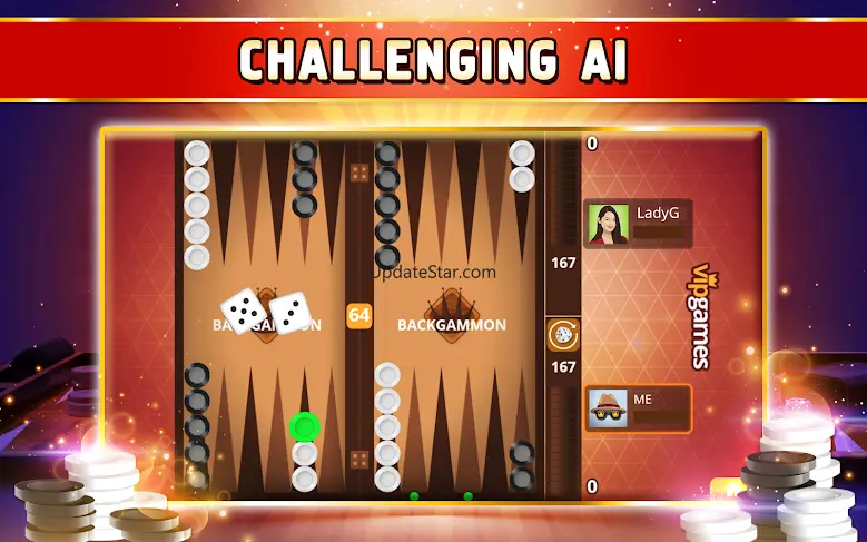 Backgammon Offline・Board Game 1.5.24