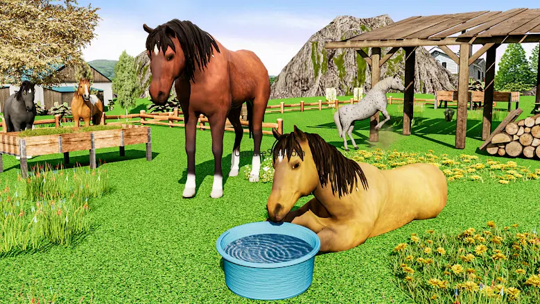 Wild Horse Family Life Game 1.2