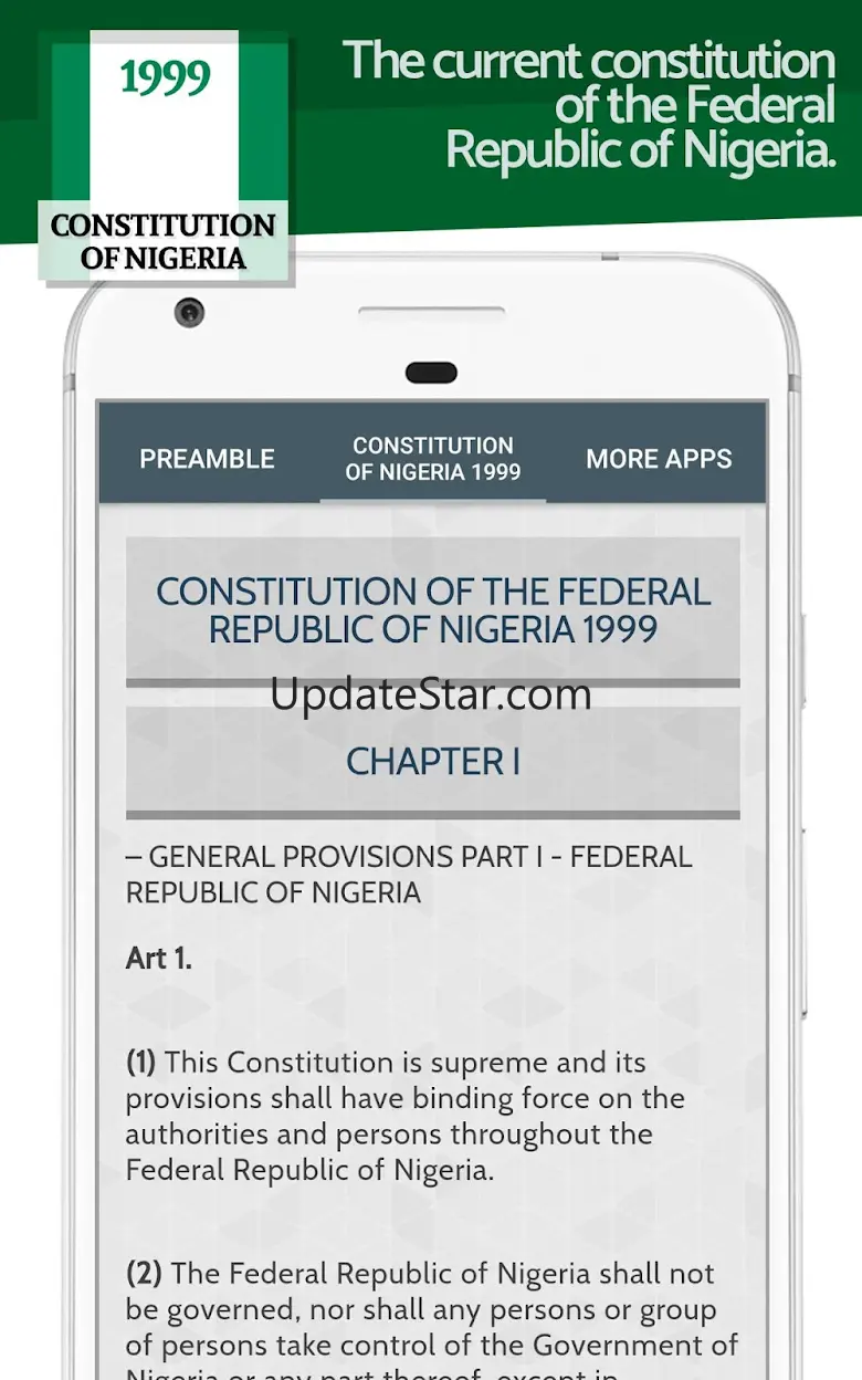 Constitution of Nigeria 1999 2.2.3