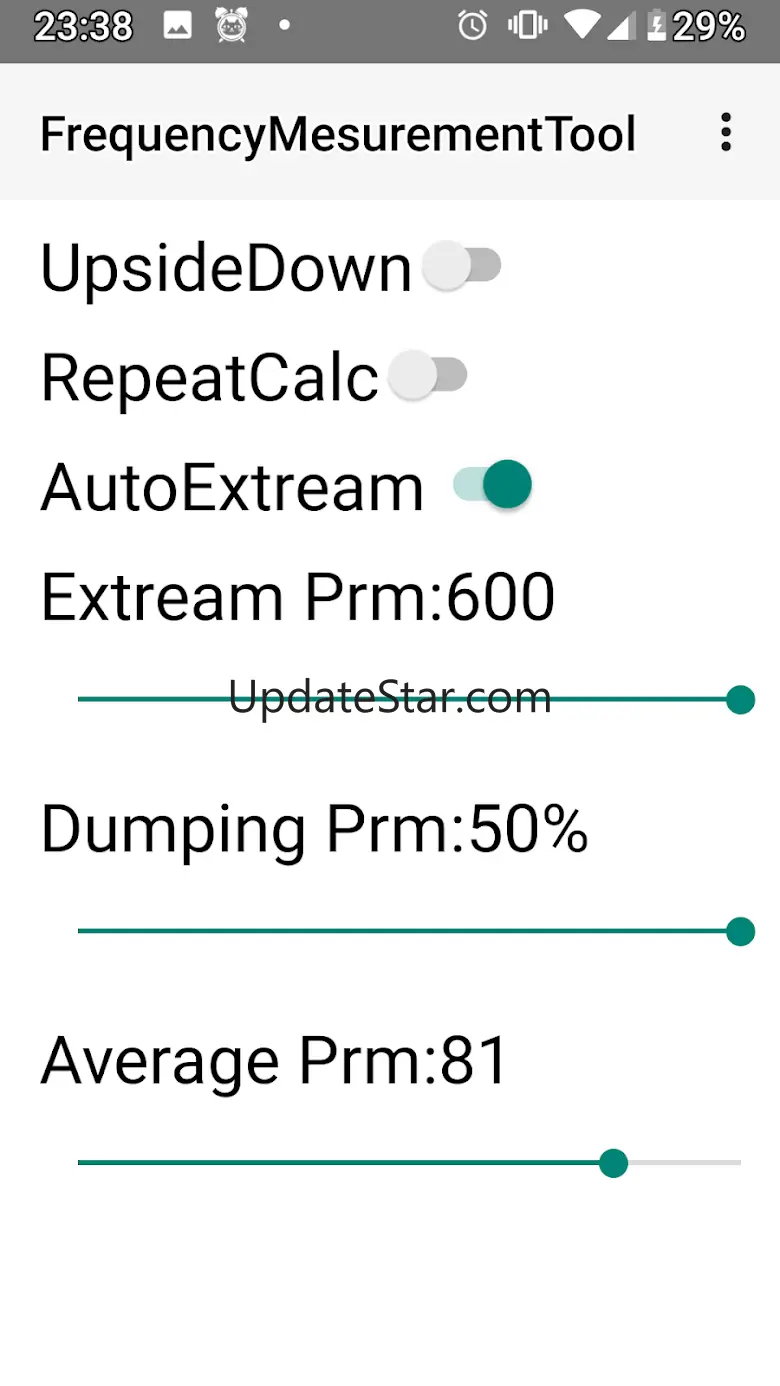 Frequency measurement app 25
