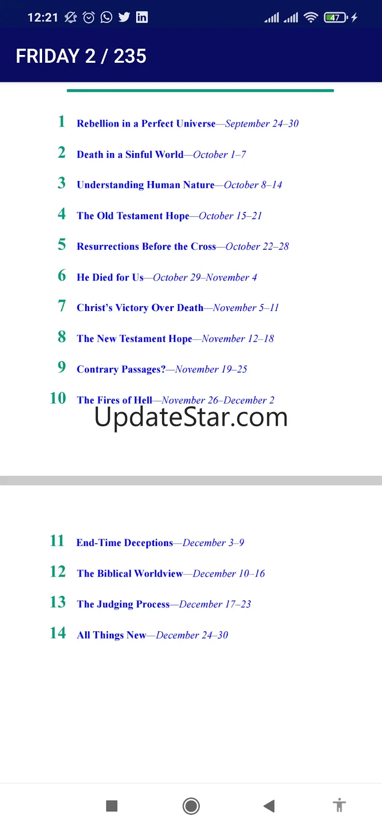 SDA Sabbath Lesson 2024 6.0.0