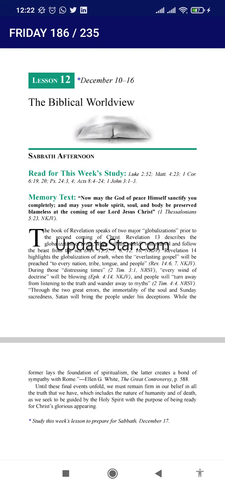 SDA Sabbath Lesson 2024 6.0.0