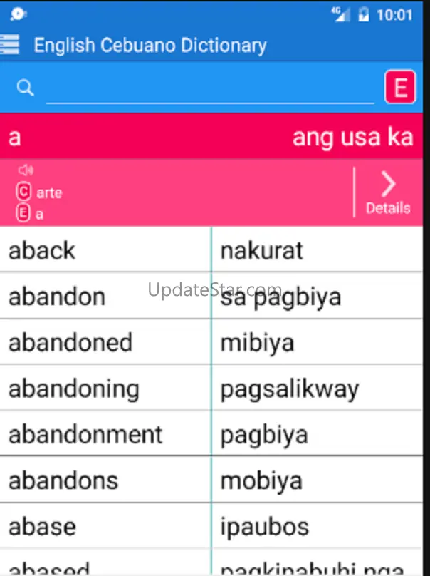 English Cebuano Dictionary omi