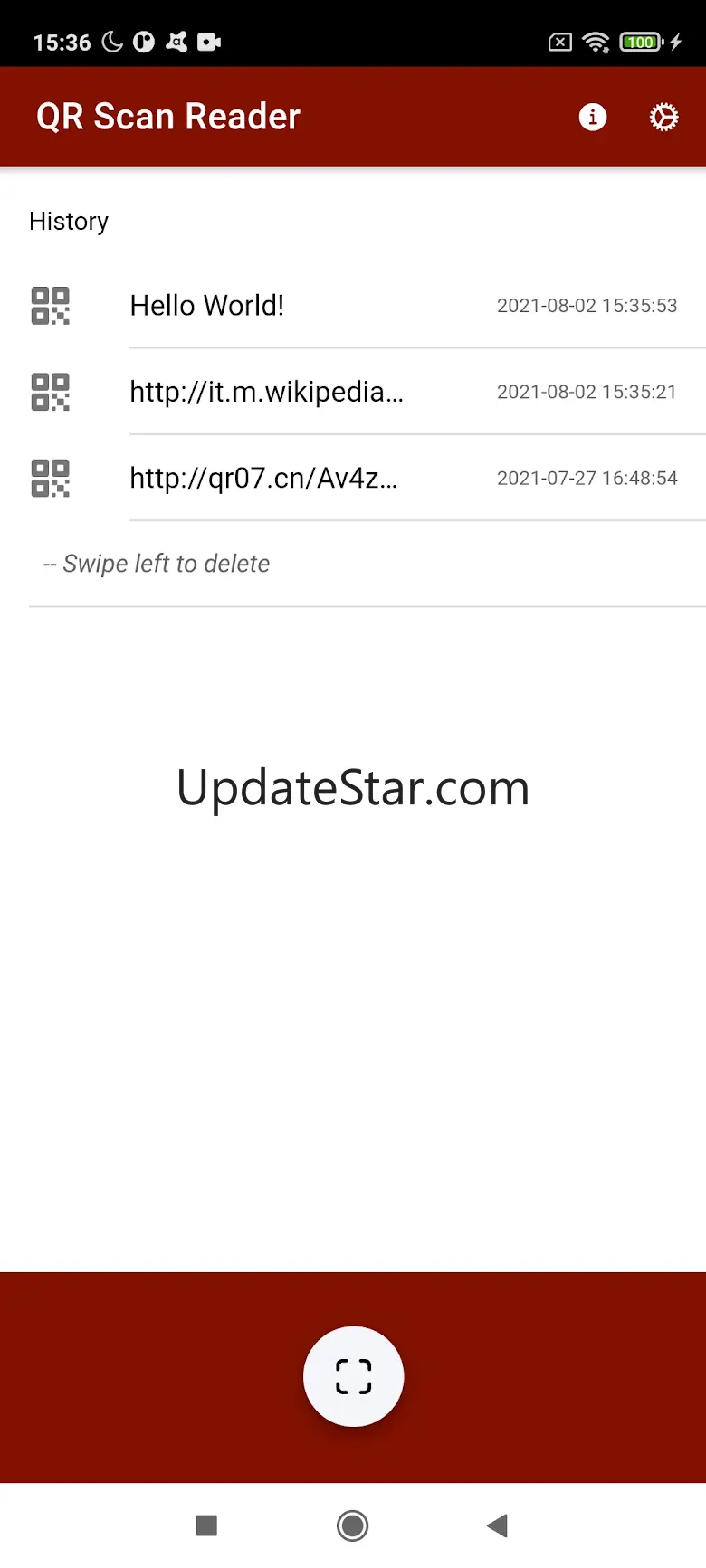 QR Scan Reader 1.0