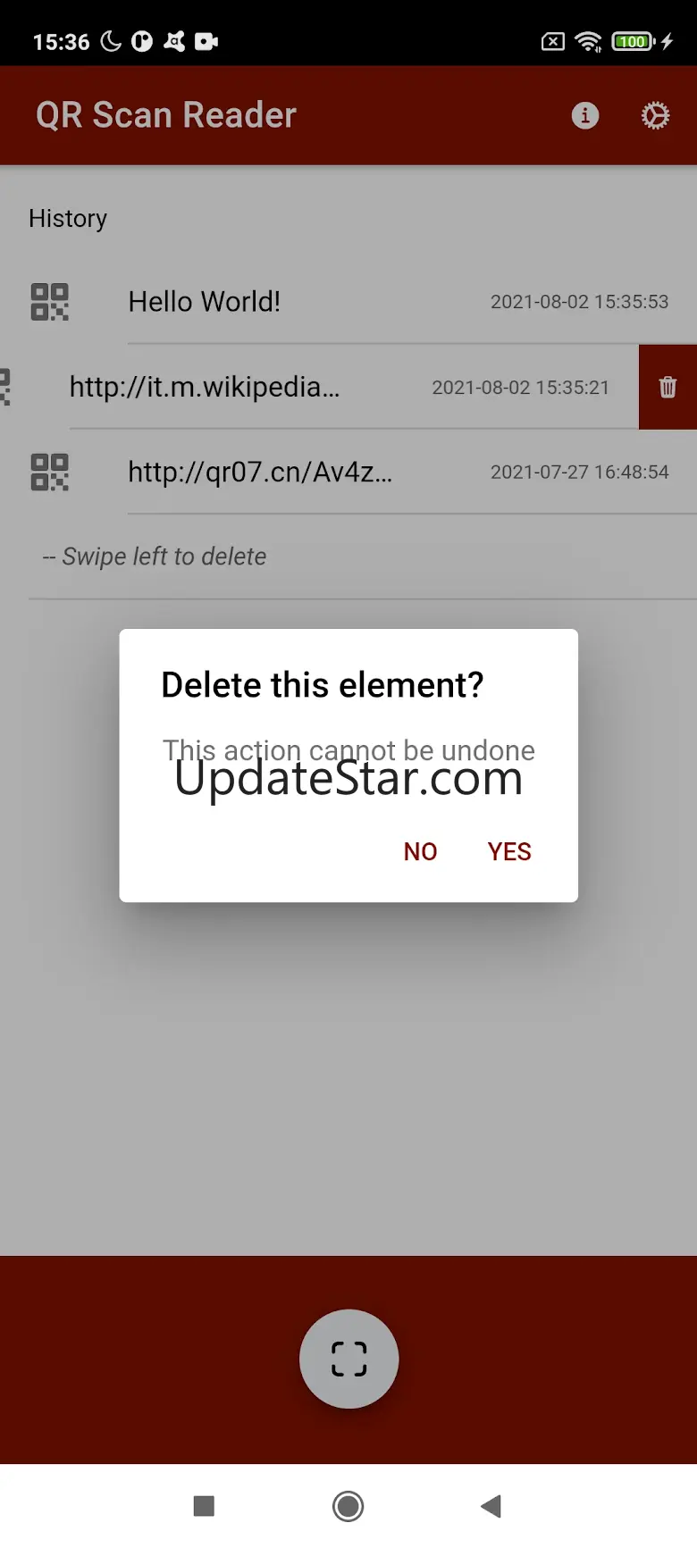 QR Scan Reader 1.0