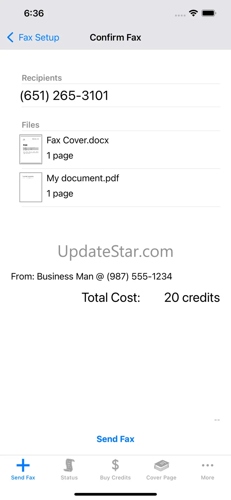 FAX for iPhone - send fax app 4.6
