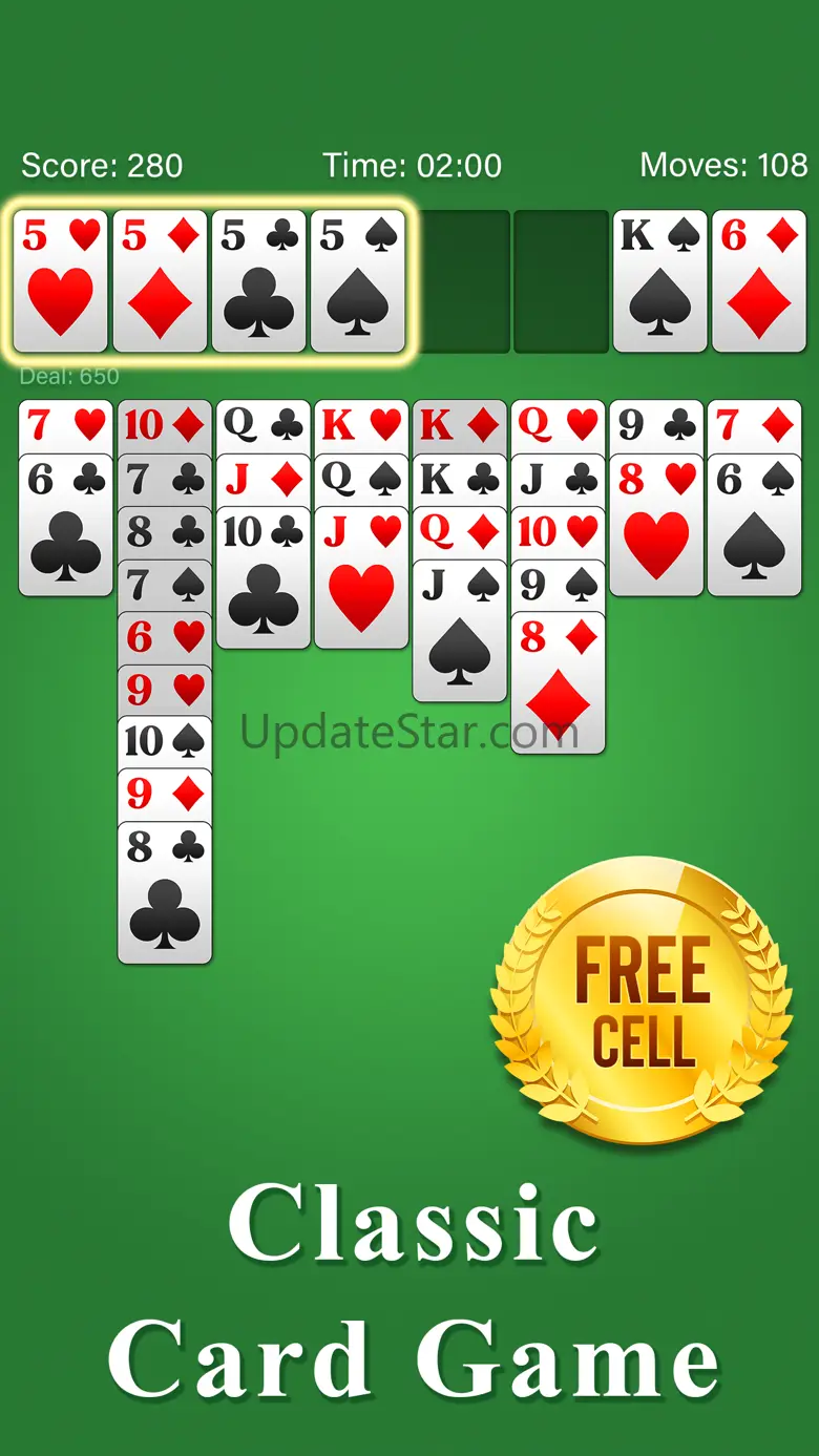 Free-Cell Solitaire 4.1