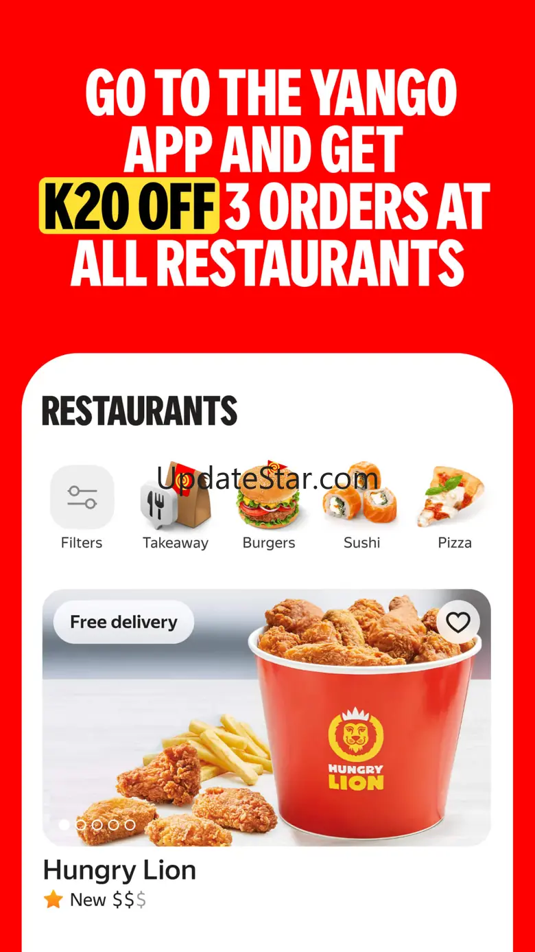 Yango Deli: food delivery 1.4.0
