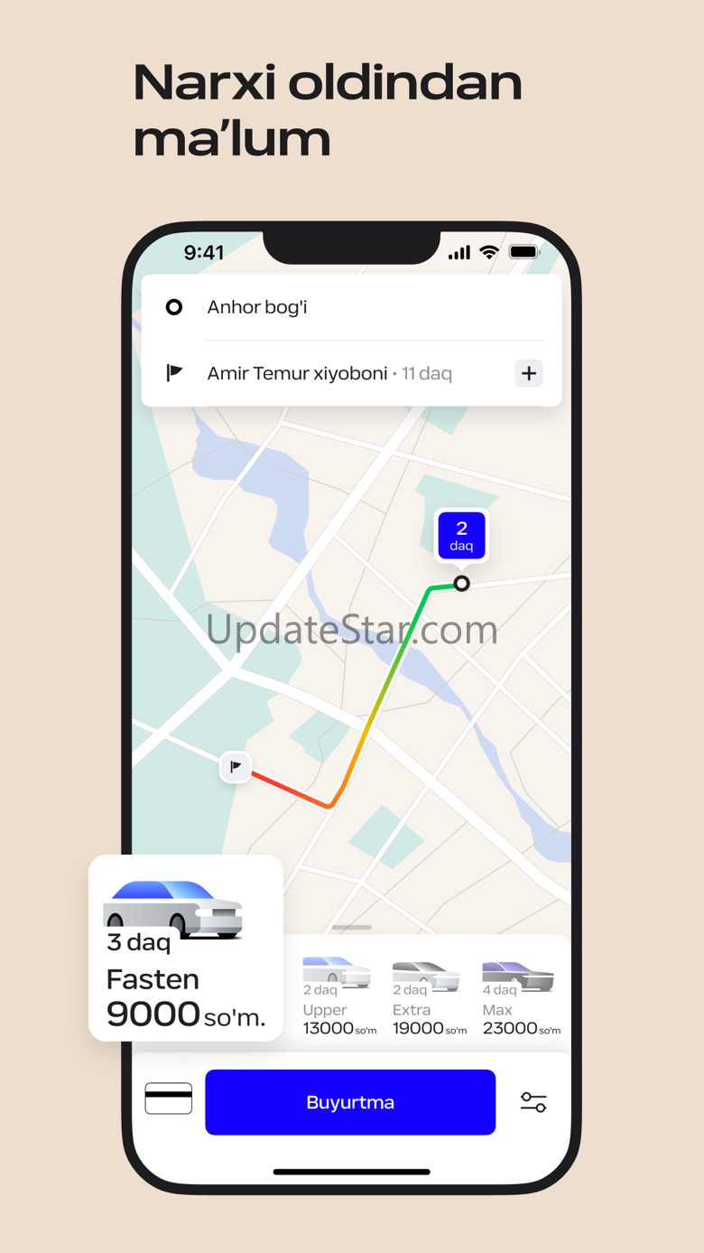 Fasten: Safarlar va yetkazish 5.4.1