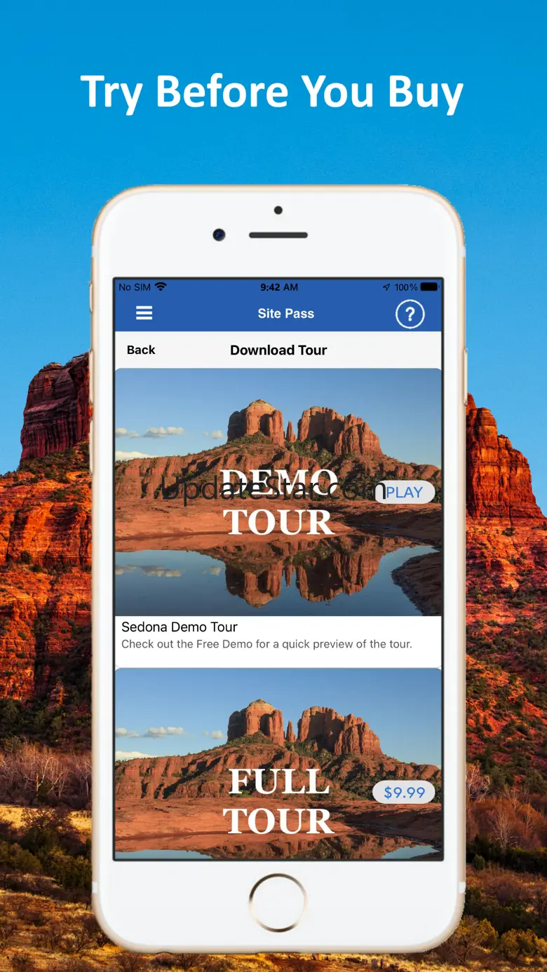 Sedona GPS: Scenic Audio Guide 1.2