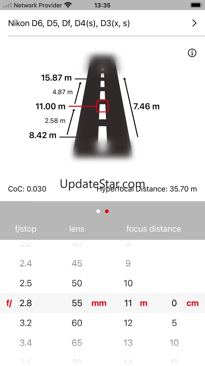 Simple DoF Calculator 6.0