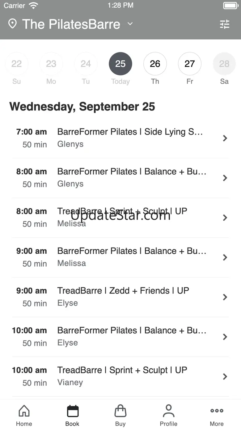 The PilatesBarre 7.400.0