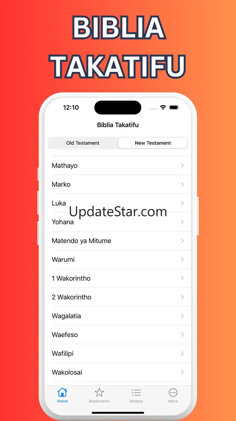 Biblia Takatifu Swahili Bible 2.6