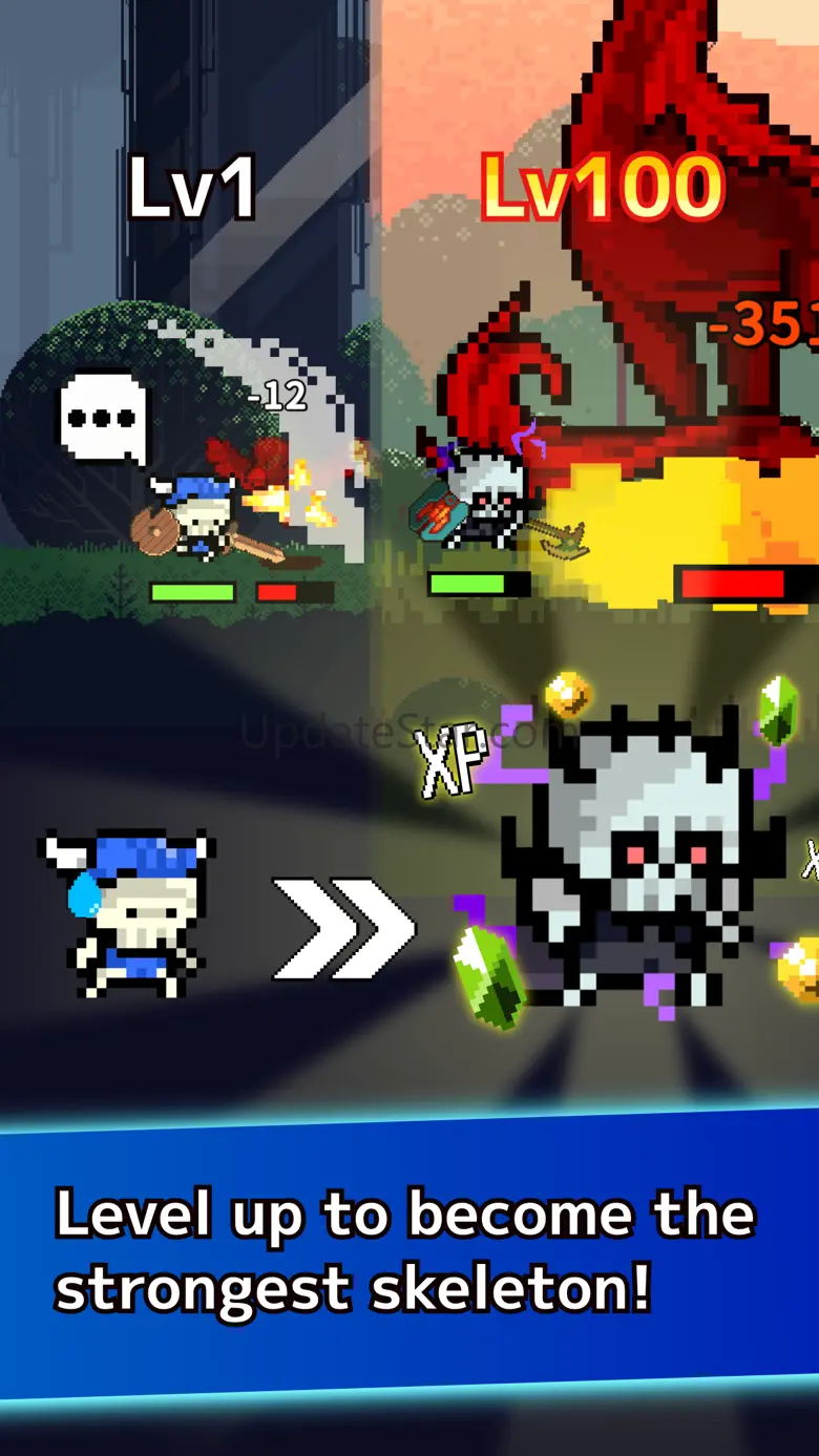 Idle Skeleton - Pixel RPG 1.3.17