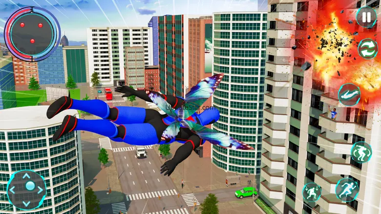 Flying Super Hero Robot Fight 1.1
