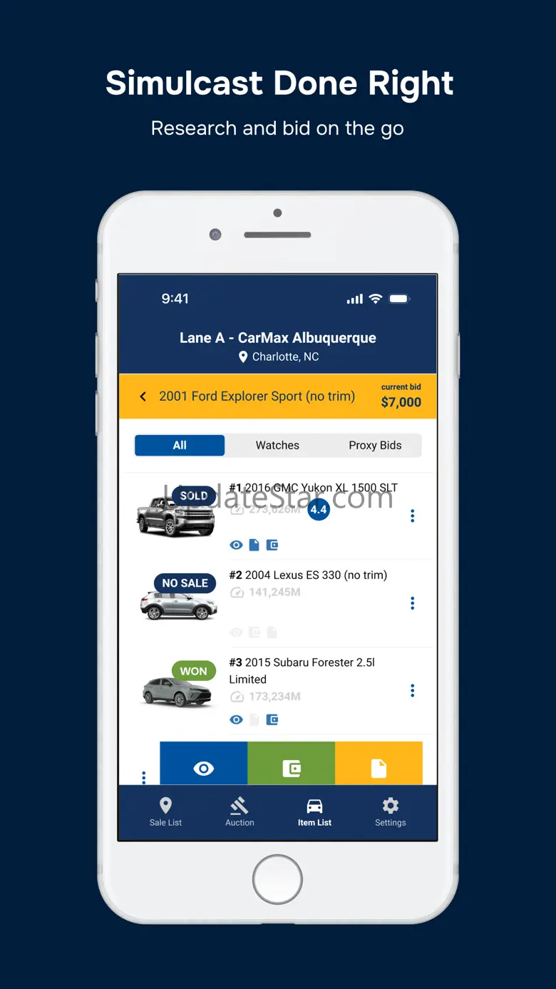 CarMax Auctions 1.0.2