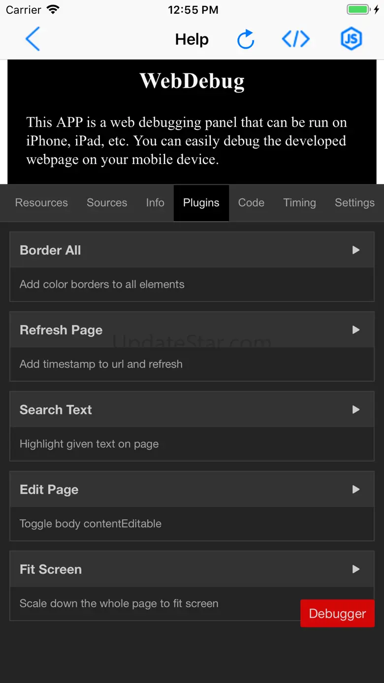 WebDebug - Web debugging tool 1.7