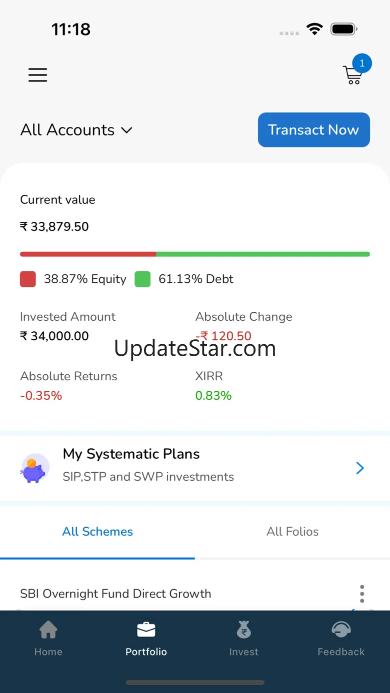 SBIMF InvestEasy 7.32