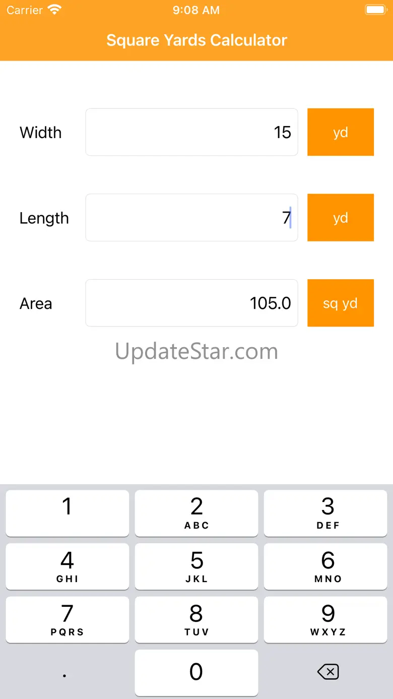 Square Yards Calculator 1.0