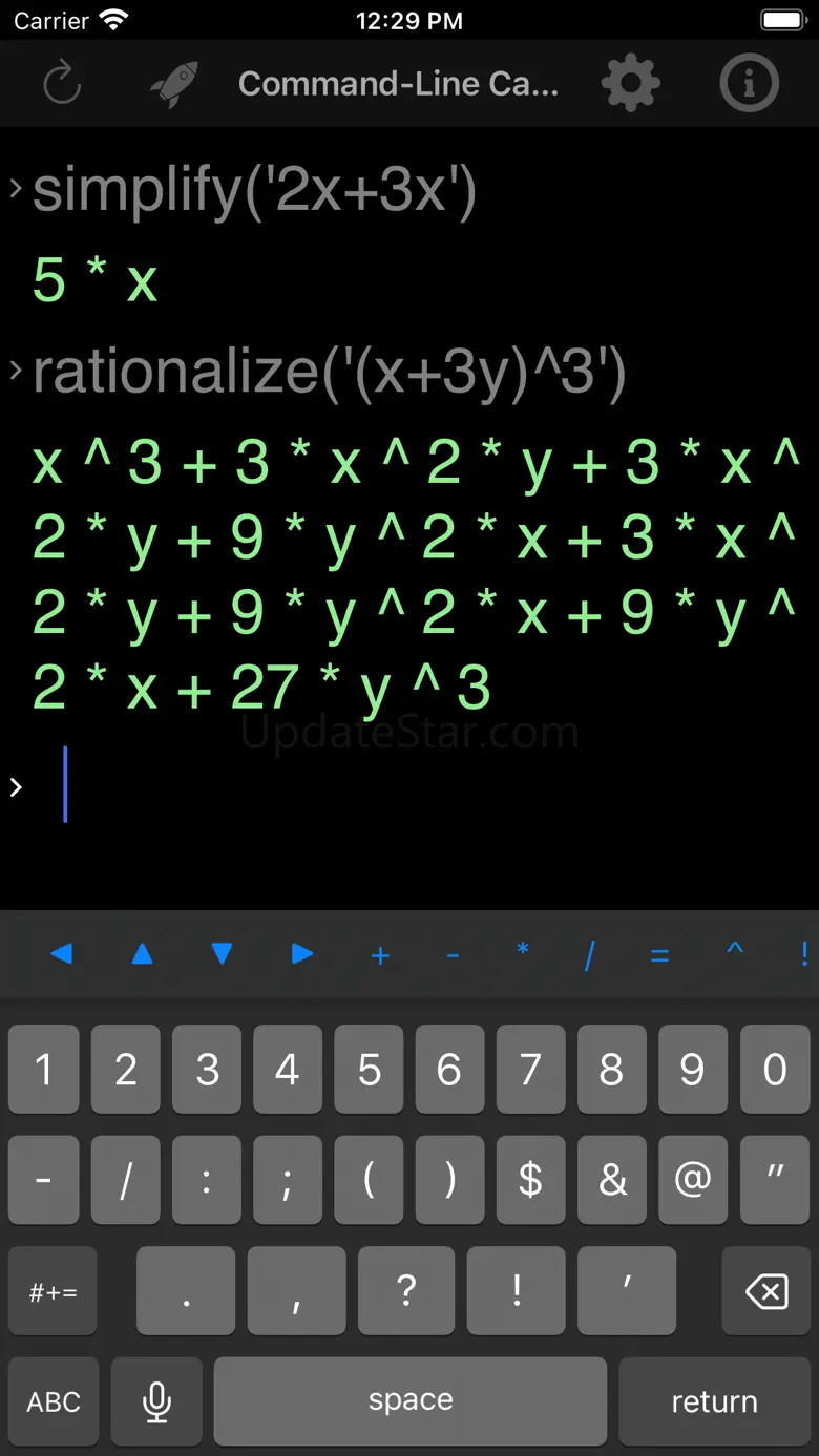 Command-Line Calculator 17