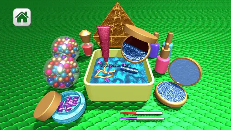 Makeup Slime DIY ASMR Kit Game 18