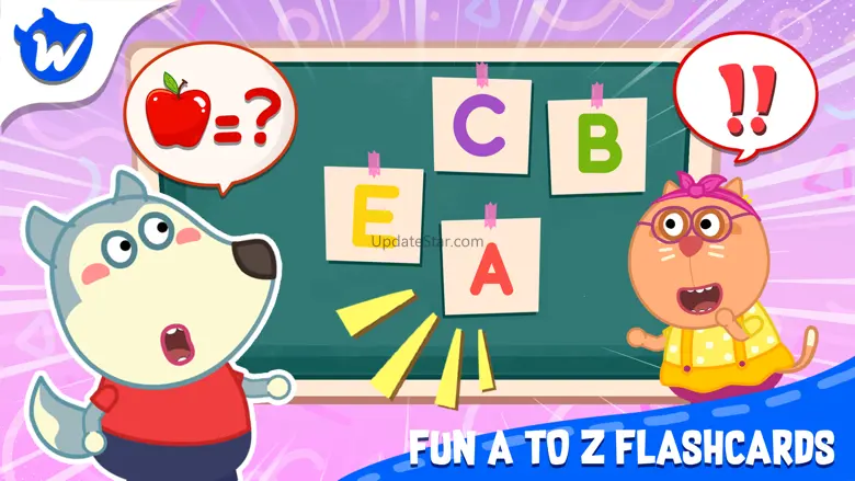 Wolfoo School Alphabet, Number 1.1.0