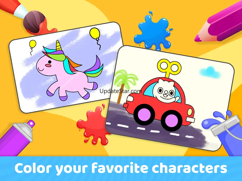 Toddler Coloring Book For Kids 4.7