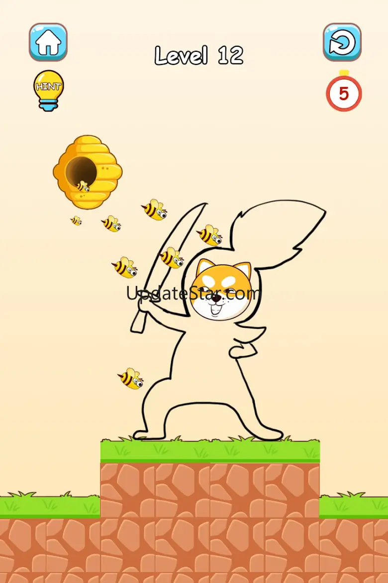 Doge Draw: Save the Dog Puzzle 5.0