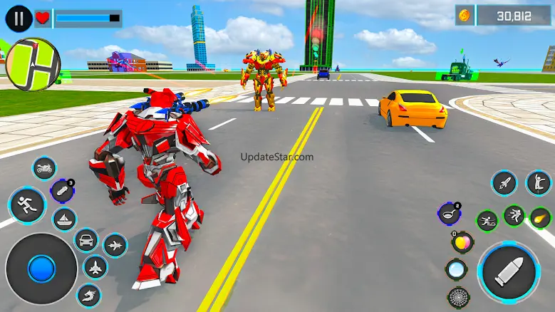 Robot Transform War Car Games 8.2