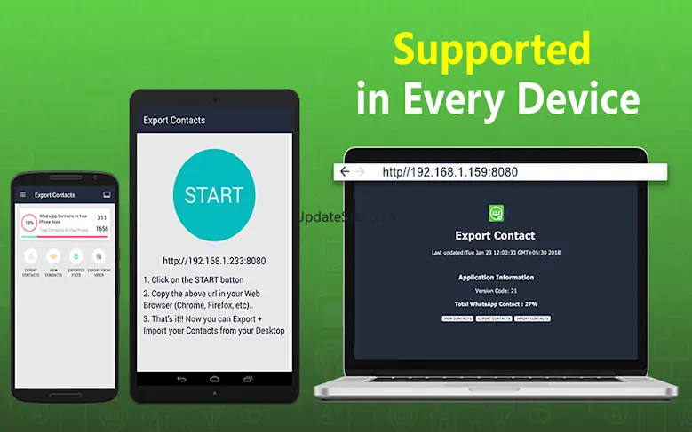Export Contacts: Contact Mover 3.7.5