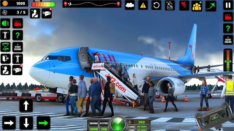 City Airplane Flight Simulator 2.0