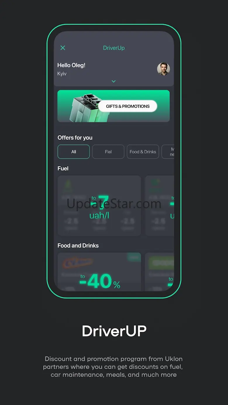 Uklon Driver 3.95