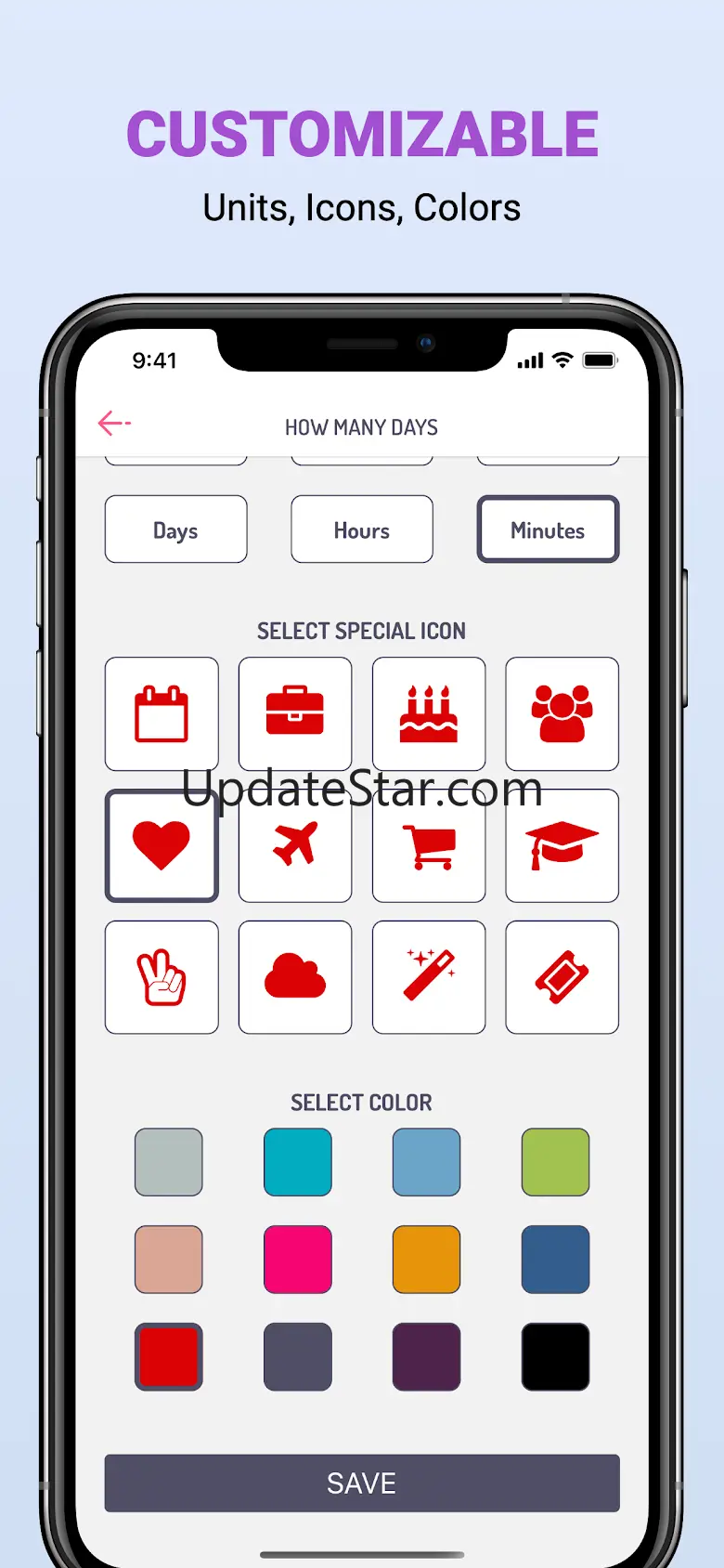 How many days: Date Countdown 3.6.1