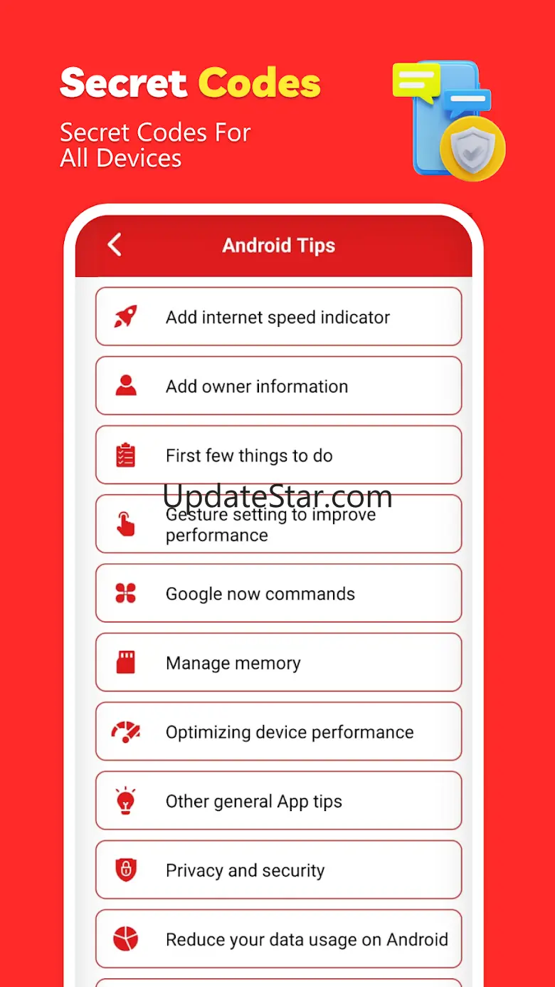 Android Secret Codes Tips 1.4.6