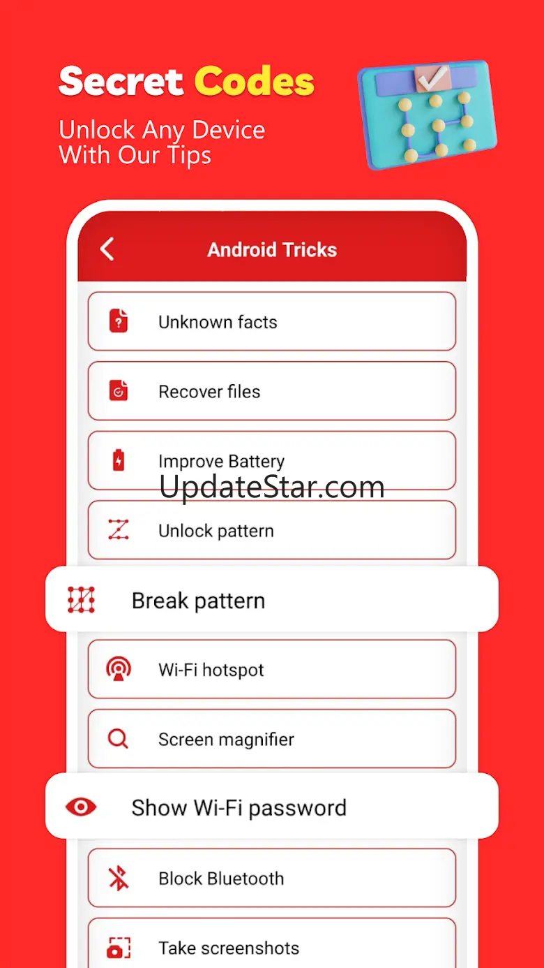 Android Secret Codes Tips 1.4.6