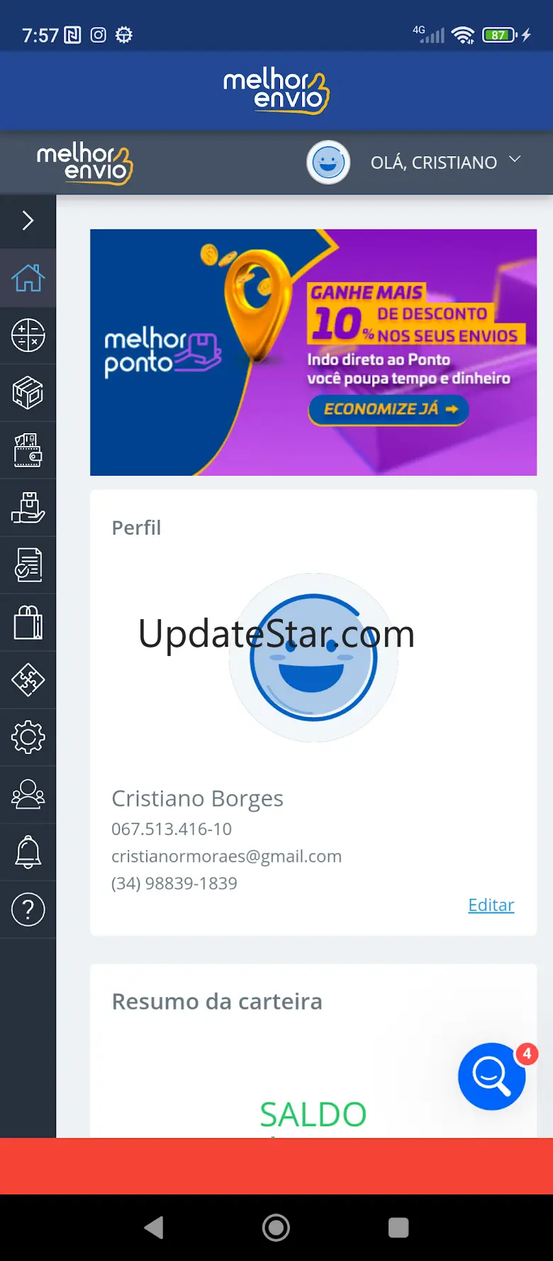 Economiza Fretes 2.0.0