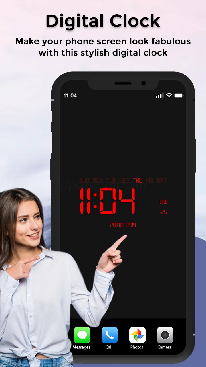 Digital Live Clock wallpaper 1.1