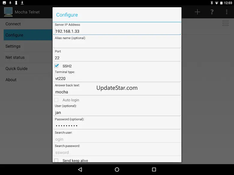 Mocha Telnet Lite 4.5