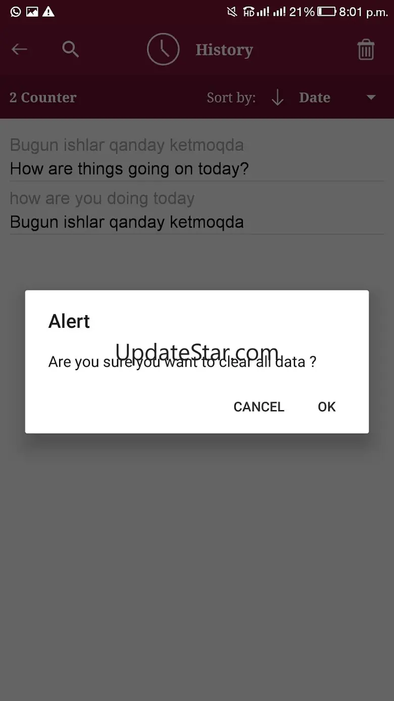 Uzbek - English Translator 1.2