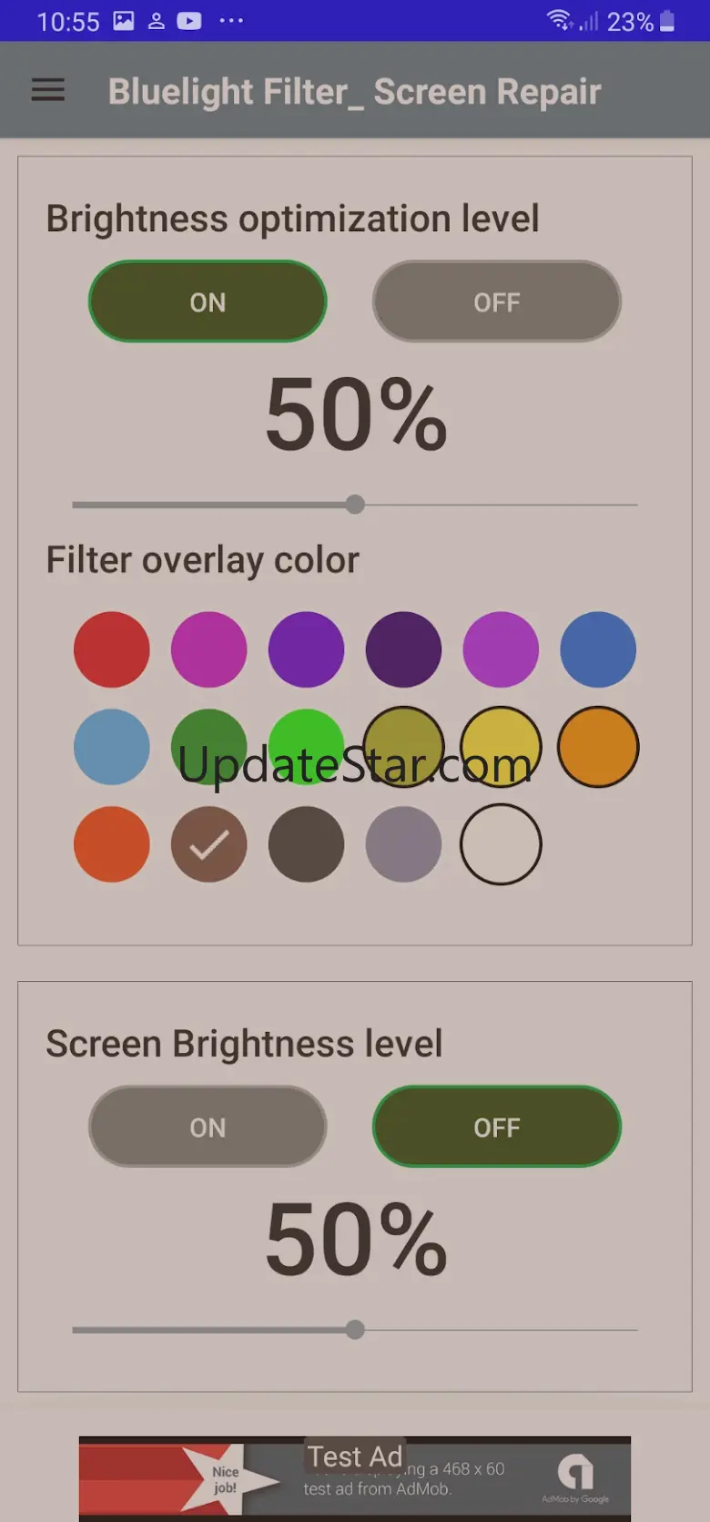 Bluelight Filter for Eye Care 6.3.2