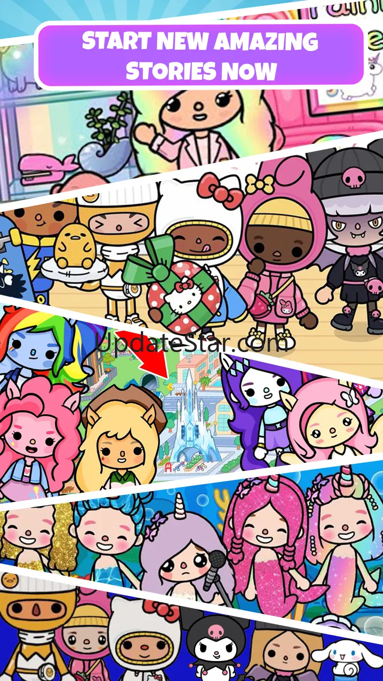 World : dress up & room Toca 2.1