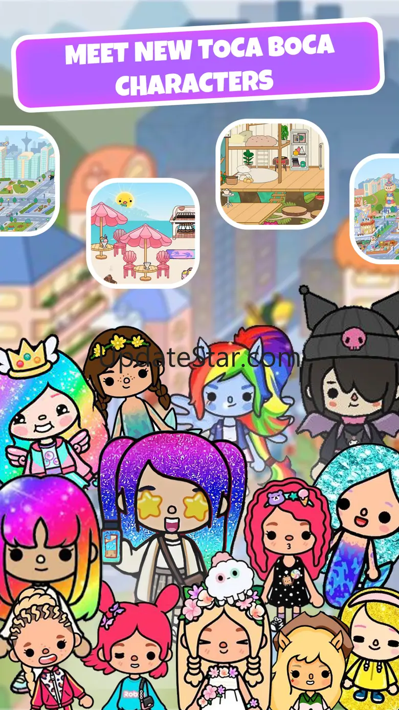 World : dress up & room Toca 2.1