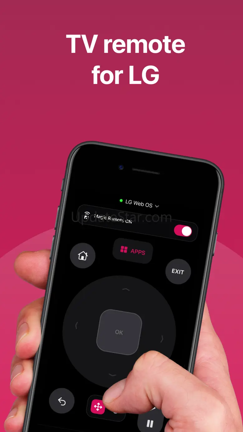 webOS Remote Control Smart TVs 1.6