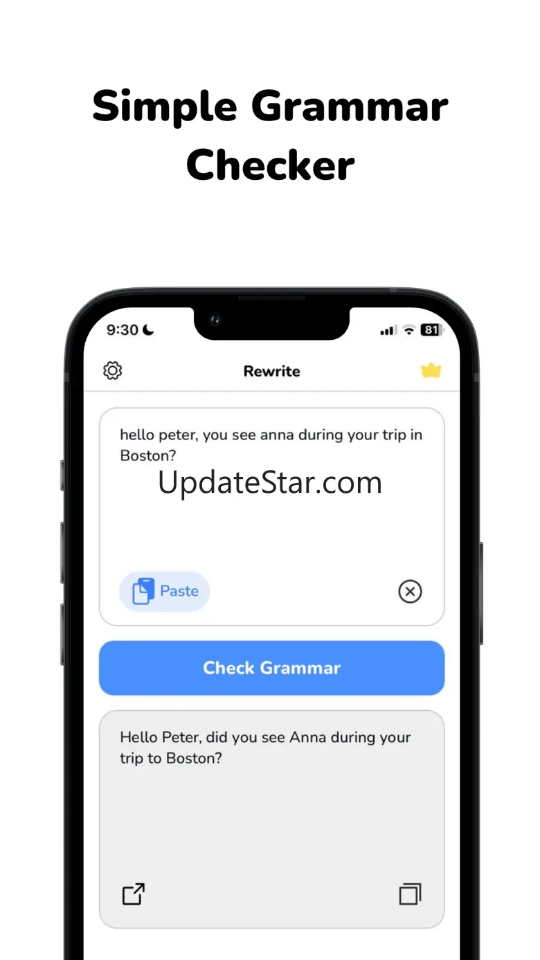 Rewrite: Sentence Corrector 1.4.0