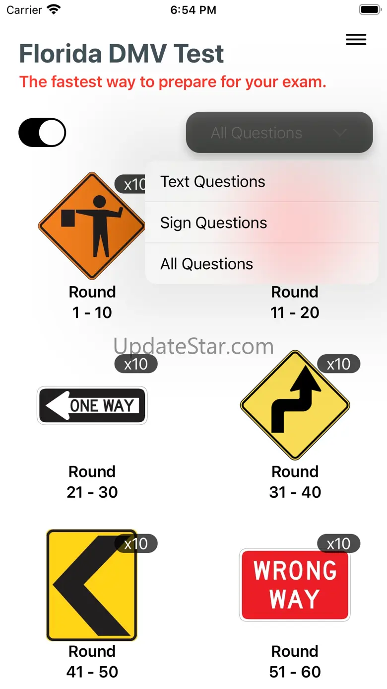 Florida DMV Test 2024 5.7