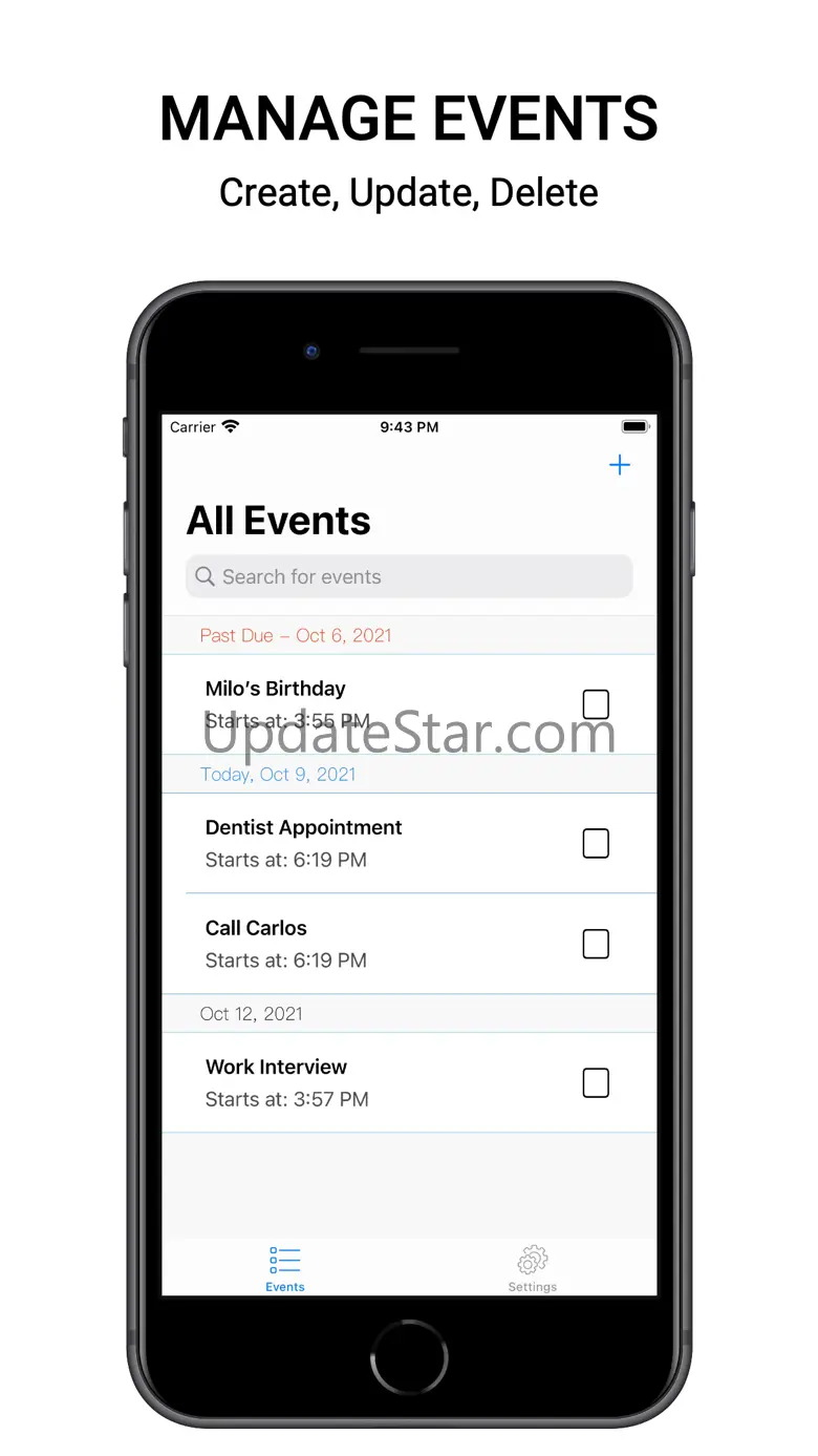 Eventz - Events & Reminders 1.0
