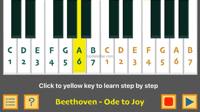Learn piano notes ABC Do Re Mi 3399