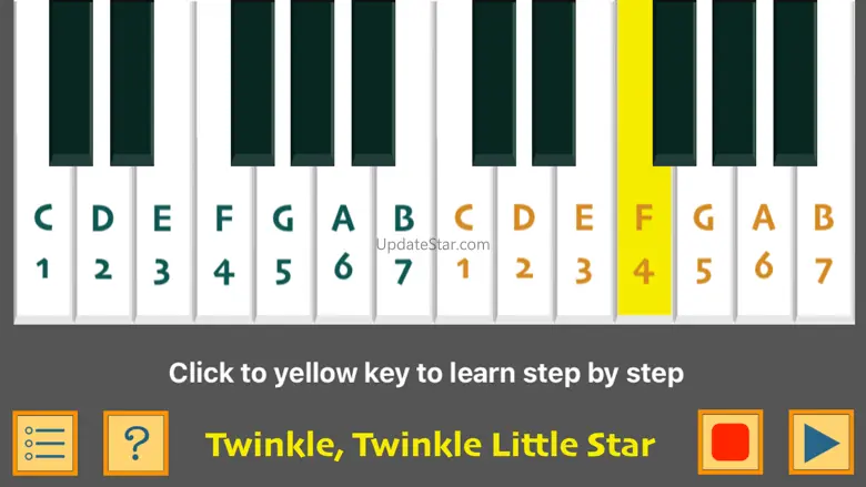 Learn piano notes ABC Do Re Mi 3399