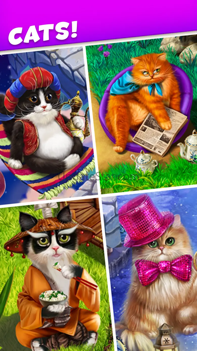 Royal Cats: Match 3 game 2.0