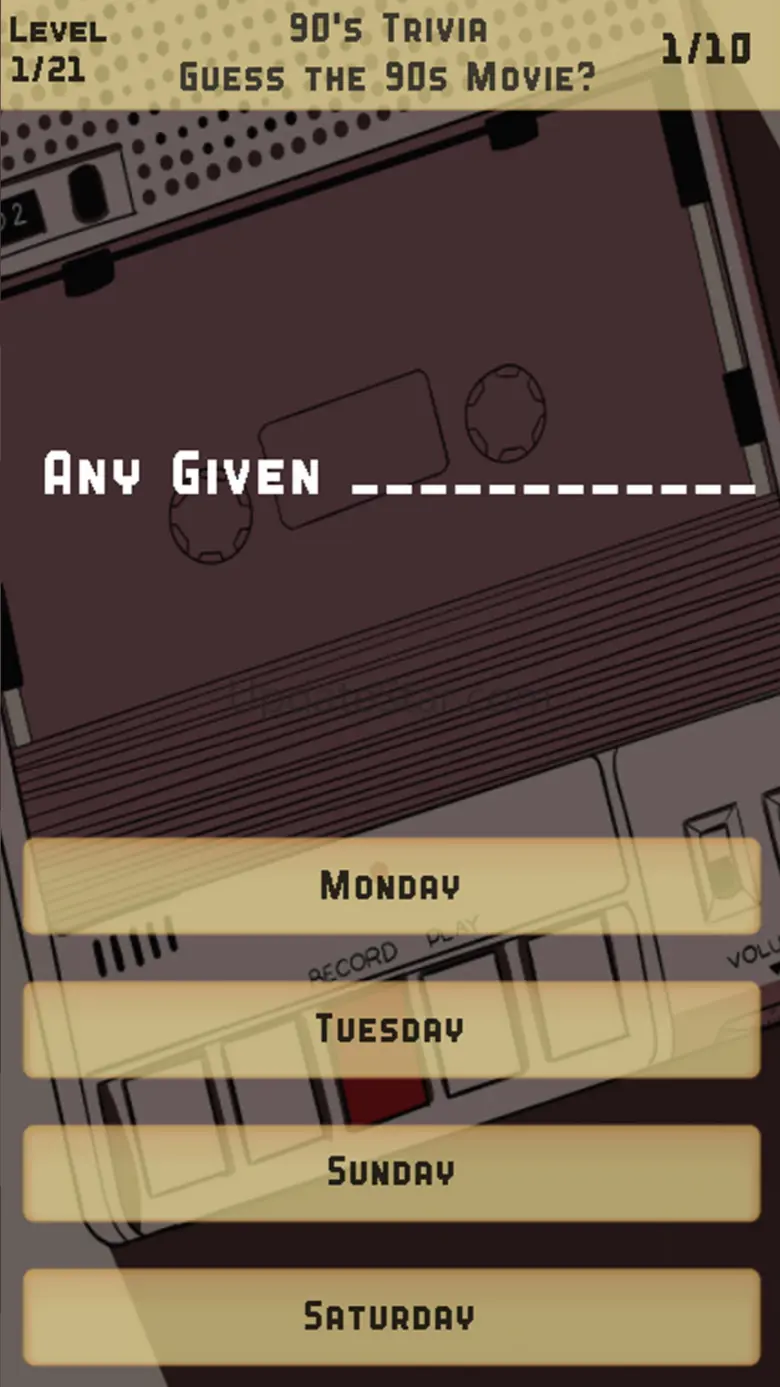 90s Trivia Quiz 2.0.0